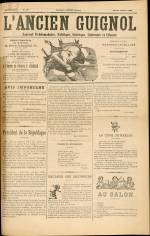 L'ANCIEN GUIGNOL : n°160, pp. 1
