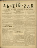 LE ZIG-ZAG : n°25, pp. 1